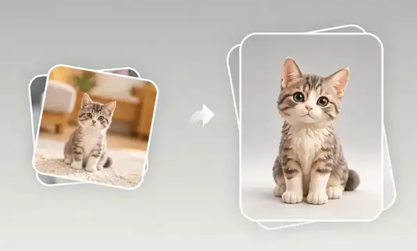3D-Figurvorlage für Haustiere