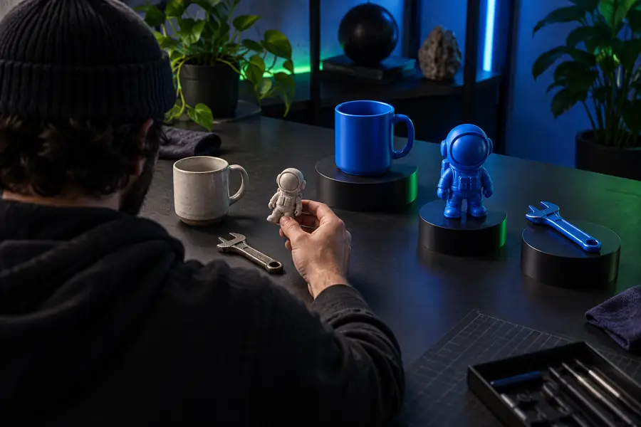 Hitem3D online workflow preview