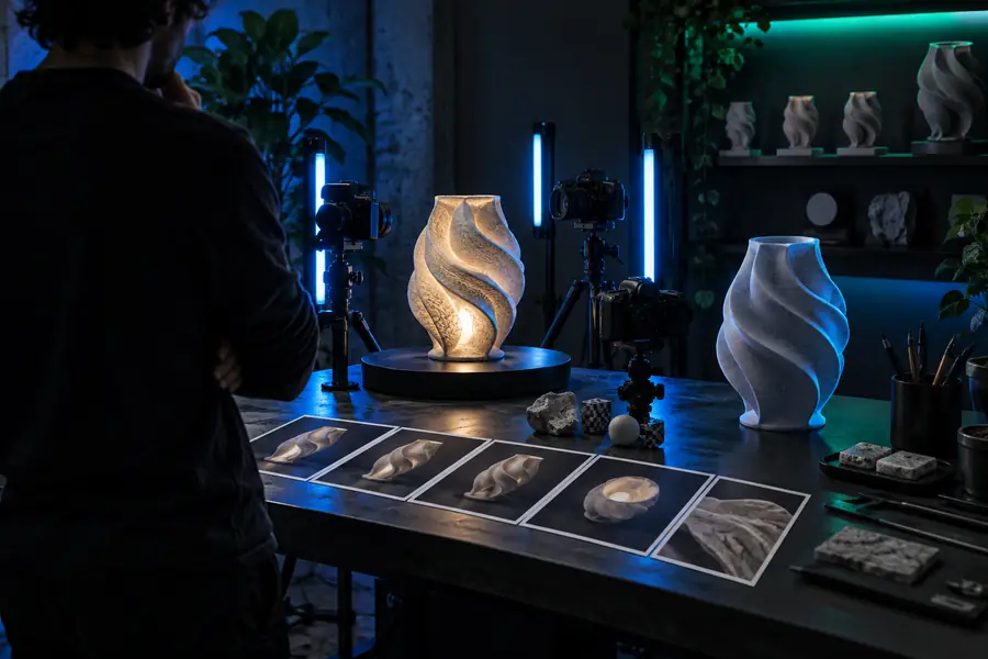 Alternative 3D workflow result prepared for comparison